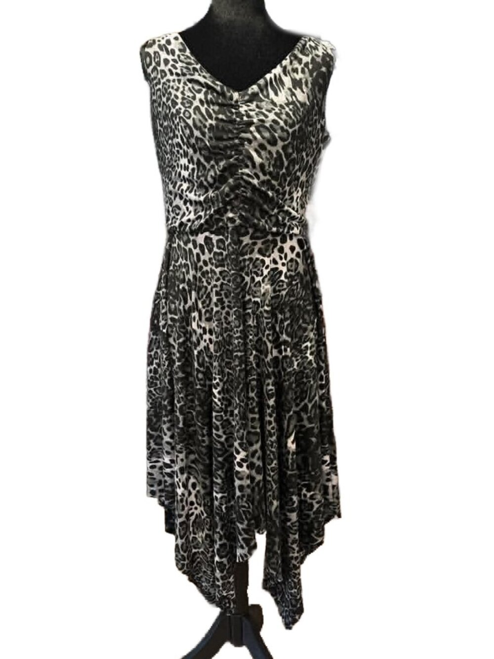ISADORA Leopard Sharkbite Dress